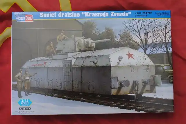 Rechtstreeks Van De Fabrikant HBB82912 Soviet Draisine "Krasnaja Zvezda"